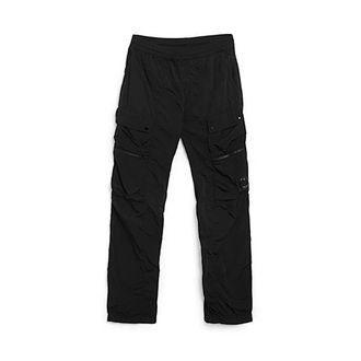 C.P. Company Straight Trousers, male, Black, Size: 4XL Stylish Mens Pants