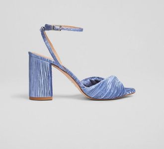 L.k. Bennett Womens Lilith Formal Sandals - Blue - Size UK 6