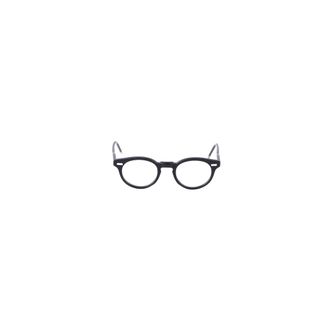 Thom Browne Acetate Ronde Bril - unisex - Brillen - Zwart - 45 MM - Accessoires