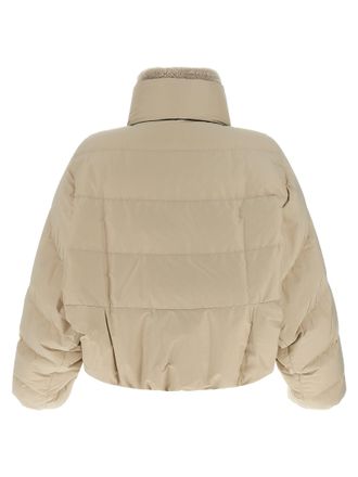 Brunello Cucinelli Womens Beige Cotton Full-Length Jacket Clothing