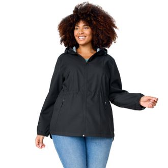 Free Country Womens Plus Size X2O Anorak Rain Jacket