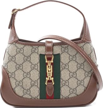 Gucci Borsa a mano Jackie GG Supreme anni 20 - Toni neutri
