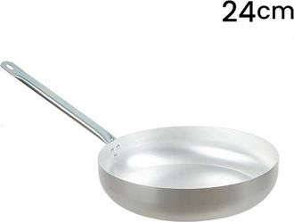 Trade Shop Trade Shop - Cacerola De Aluminio De Saftapasta Con Mango De Metal &Oslash;20-22-24 Cm Utensilio De Cocina - -di&aacute;metro 24cm