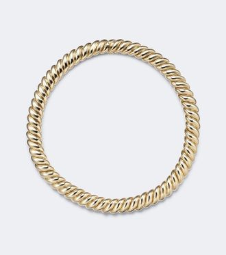 David Yurman Sculpted Cable 18kt gold necklace