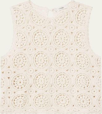 Frame Denim The Crochet Tank Top