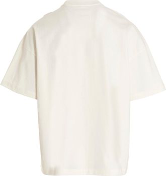 Jil Sander Mens Bicolor Cotton T-Shirt