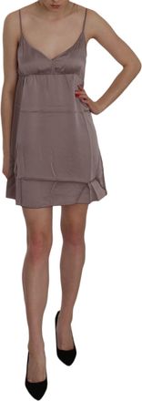 Pink Memories pink MEMORIES Spaghetti A-line Mini Silk Womens Dress