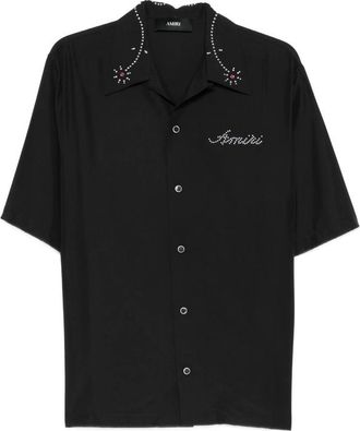 Amiri Embellished Short-sleeve Shirt