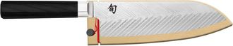 Shun Dual Core 7-Inch Santoku Knife w/Saya