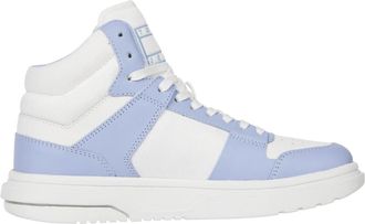 Tommy Jeans Sneakers - Dames - Sneakers - Blauw - 36 EU - Leer - Schoenen