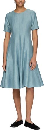 Lafayette 148 New York Box Pleat Dress