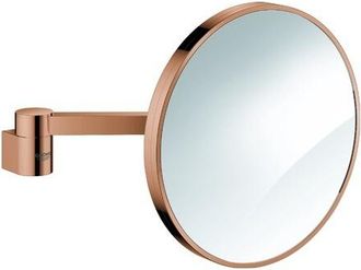 GROHE Espejo De Aumento Grohe Selection, Aumento 7x Oro Rosa Brillante