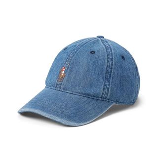 Polo Ralph Lauren Denim Ball Cap - Heren - Petten - Blauw - ONE Size - Denim - Accessoires