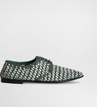 Dolce & Gabbana Leather Derby Shoes - Man Lace-ups Multicolor 43.5