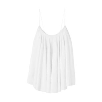 Jacquemus Voile Top - female - Jacquemus - Sleeveless Tops - White - XS - Tops