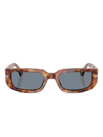 Persol Occhiali rettangolari tartarugati - Marrone
