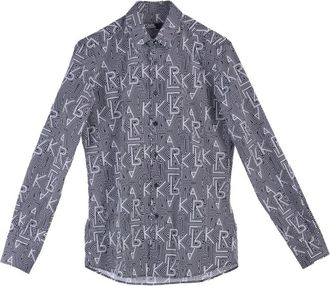 Karl Lagerfeld Camicia Derrik - Heren - Casual Overhemden - Veelkleurig - 3XL - Katoen - Overhemden