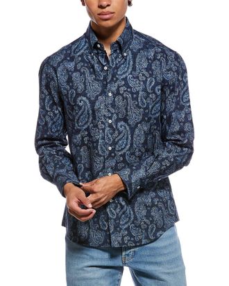 Brunello Cucinelli Printed Shirt
