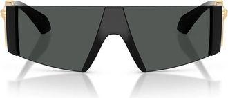 Versace Sunglasses Ve4516 Gb1/87 Black/Dark Gray Women