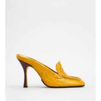 Tod's Spiga Mules in Leather