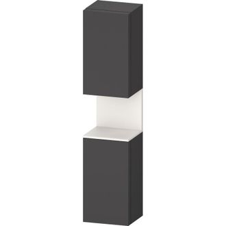 Duravit Qatego Armario Alto, Bisagra De Puerta Izquierda, - Duravit