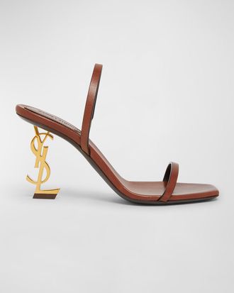 Women's Saint Laurent Heeled Sandals - up to −55% | Stylight