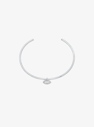 Michael Kors Marquise Cut Cubic Zirconia Collar Necklace