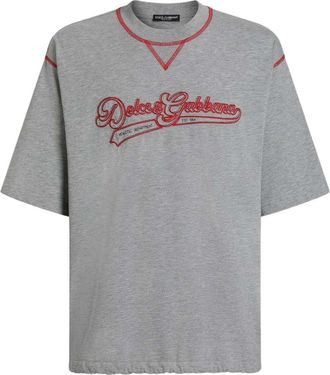 Dolce & Gabbana besticktes T-Shirt