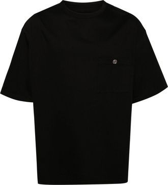 Songzio Origin Paris cotton T-shirt - men - Cotton - 46 - Black