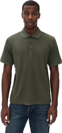 Rag & Bone Mens Tech Pique Short Sleeve Polo