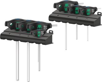 Wera Set De 7 Llaves Hexagonales Con Mango En t Hex-plus 454/7 Hf Set 1