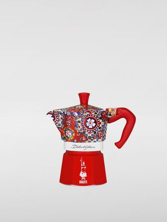 Dolce & Gabbana Moka Express Bialetti x Dolce & Gabbana in alluminio con stampa Carretto