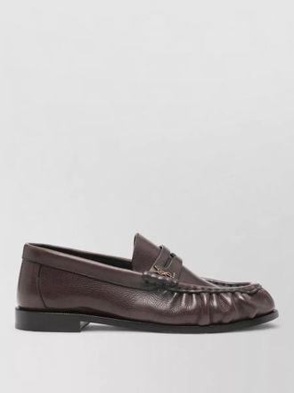 Saint Laurent leather loafers