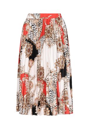 Faina rok Dames rood