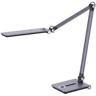 Fabrilamp Flexo Dardo Gris 10w 800lm 3000-4500-6000k Articulable Reg.inten. Memoria Orientable Regx15,1x59,6cm