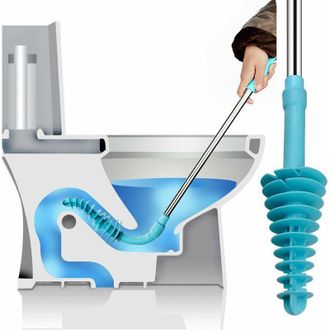 OEM Pist&oacute;n Desatascador De Inodoro Para Caravanas - Desatascador De Inodoros, Desatascador De Inodoros De Ba&ntilde;o Para Inodoros De Sif&oacute;n Atascados -- Crezuo