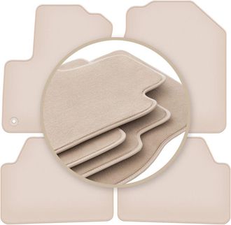 OEM Alfombrillas Premium Beige Para: Kia Eniro / Niro Ev Crossover 2016