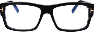Tom Ford Blue Block Square Optical - unisex - Tom Ford - Glasses - Black - 55 MM - Accessories