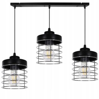 OEM L&aacute;mpara De Techo Colgante Led Con Cable Cromado