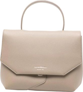 Emporio Armani Tassen, Dames, Bruin, ONE Size, Leer, Handtas