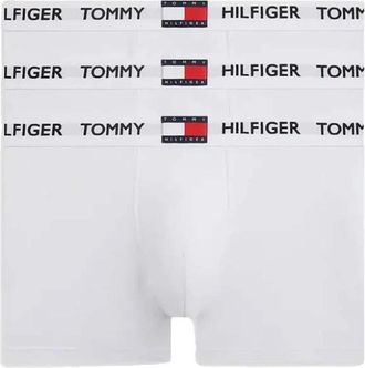 Tommy Hilfiger 3P Trunk - Heren - Onderbroek - Wit - 2XL - Katoen - Ondergoed
