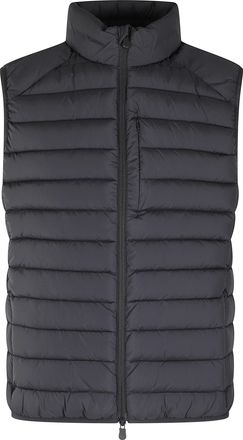 Save The Duck Quilted Gilet With Lycra-Trimmed Edges And Bidirectional Zipper