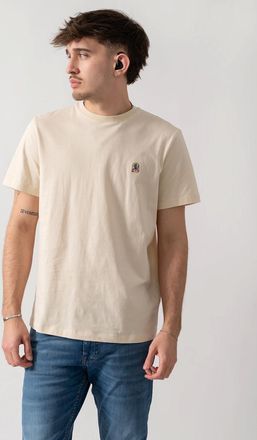 Parajumpers Mens Parajumpers Patch Mens T-Shirt - Bone 266 - Tan - Size: 40