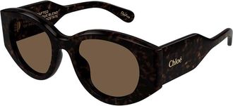Chloé CH0251S 002 Womens Sunglasses Tortoiseshell Size 51