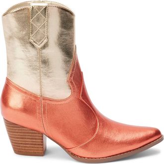 Matisse Footwear Womens Bambi Western Boots In Gold Ombre