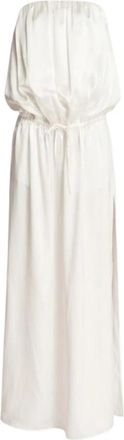 Darkpark Elisa Dress - Dames - Maxi kleedjes - Wit - M - Kleedjes