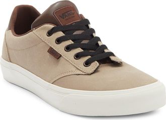 Vans Atwood Leather Sneaker in Brown Brown at Nordstrom Rack, Size 6.5