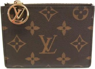 Louis Vuitton Pre-owned Wallets, female, Brown, Size: ONE SIZE Pre-owned Canvas Wallet