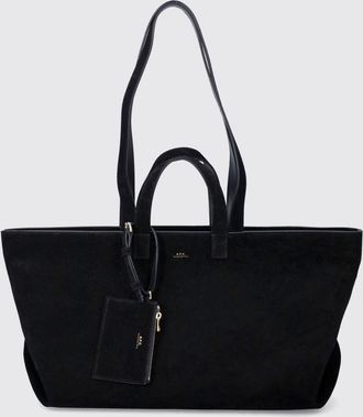 A.P.C. Borsa Le Drummer Large A. P.C. in camoscio