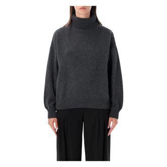 Sessun Niko High Neck - Knitwear - Mujer - Gris - S